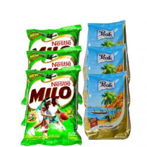 Beverages - Cereals, Milk and Milo